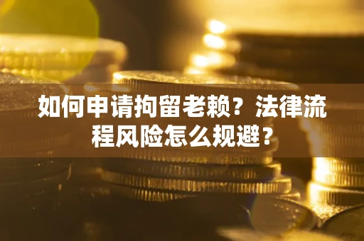 济南如何申请拘留老赖？法律流程风险怎么规避？
