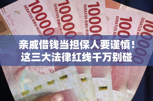 济南亲戚借钱当担保人要谨慎！这三大法律红线千万别碰
