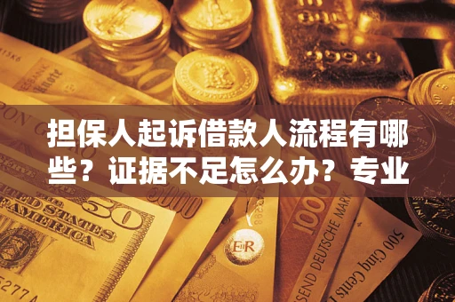济南担保人起诉借款人流程有哪些？证据不足怎么办？专业律师解答