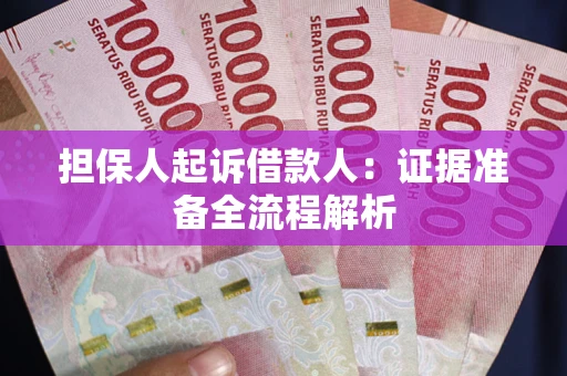 济南担保人起诉借款人：证据准备全流程解析