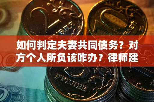 济南如何判定夫妻共同债务？对方个人所负该咋办？律师建议