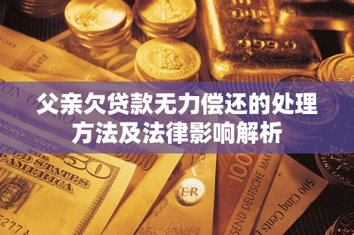济南父亲欠贷款无力偿还的处理方法及法律影响解析