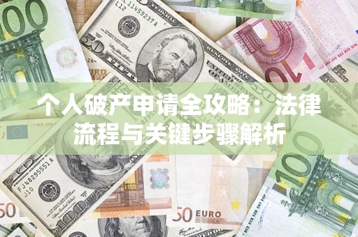 济南个人破产申请全攻略：法律流程与关键步骤解析