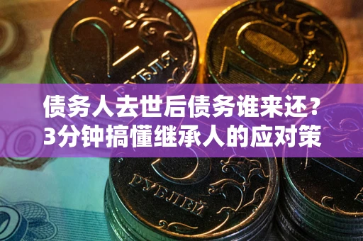 济南债务人去世后债务谁来还？3分钟搞懂继承人的应对策略